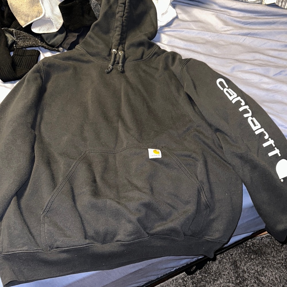 XL carhartt sweatshirt black